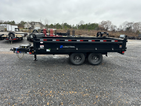 New 2026 Load Trail 96"X14' Fold Down Sides 14K Dump Trailer