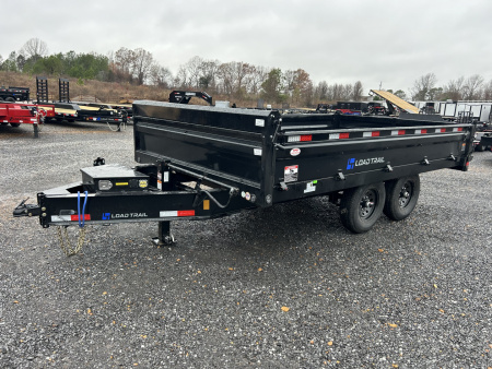 New 2026 Load Trail 96"X14' Fold Down Sides 14K Dump Trailer