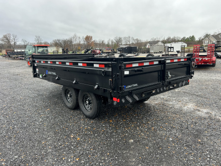New 2026 Load Trail 96"X14' Fold Down Sides 14K Dump Trailer