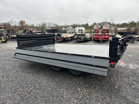 New 2026 Load Trail 96"X14' Fold Down Sides 14K Dump Trailer