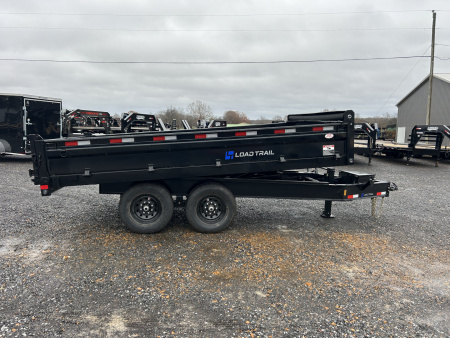 New 2026 Load Trail 96"X14' Fold Down Sides 14K Dump Trailer