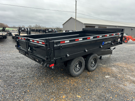 New 2026 Load Trail 96"X14' Fold Down Sides 14K Dump Trailer
