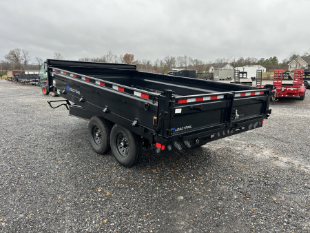 New 2026 Load Trail 96"X14' Fold Down Sides 14K Dump Trailer
