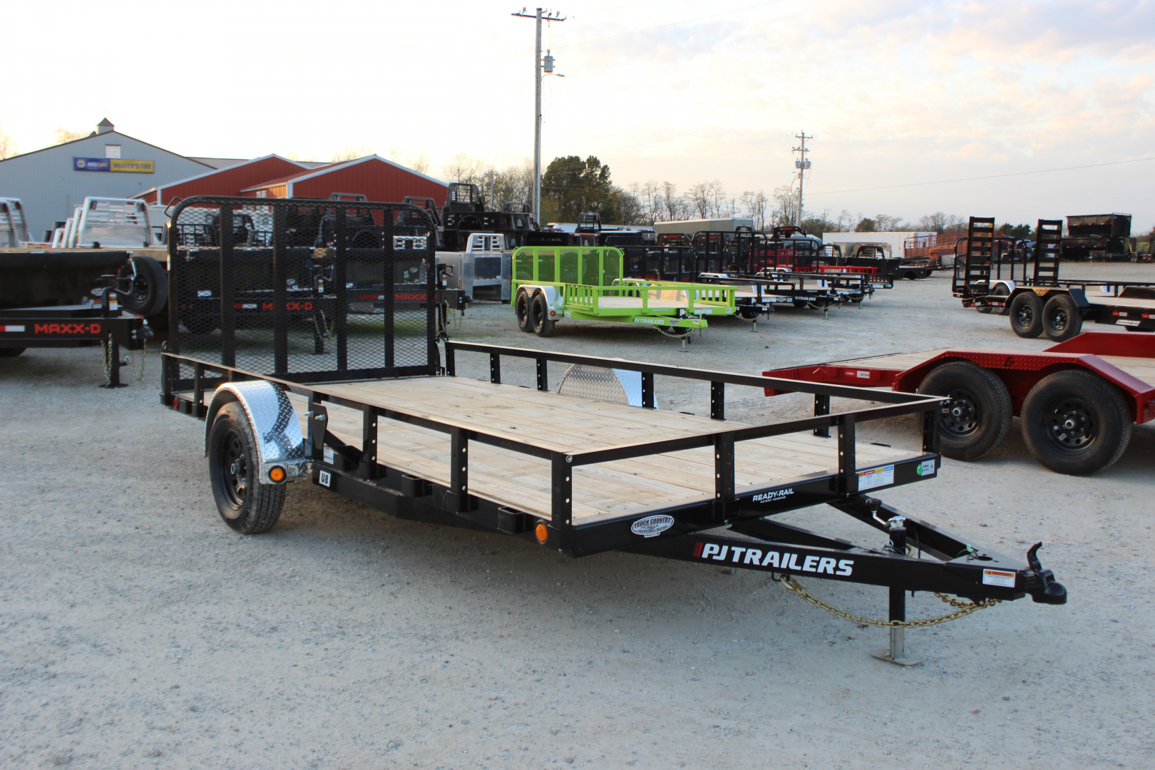 New 2026 PJ Trailer 83" x 14' U8 Utility