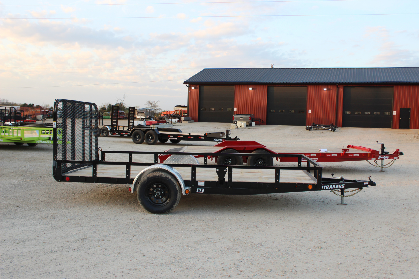 New 2026 PJ Trailer 83" x 14' U8 Utility