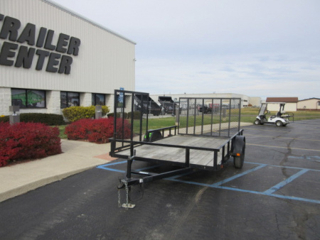 Used 2021 7 x12 Carry-On 7X12GWATV-BLK ATV Trailer 3K