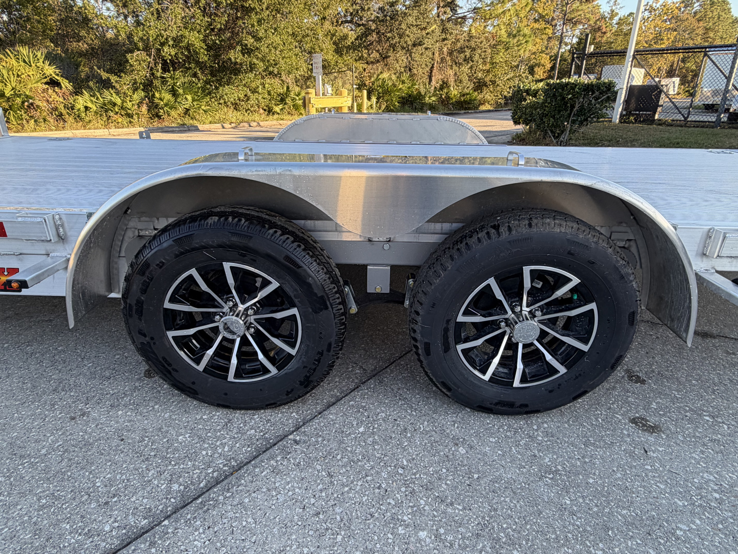 New 2026 H&H Trailers 7k 82x18 Aluminum Speedloader Car Hauler