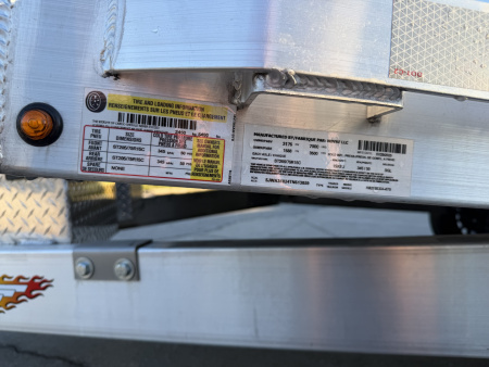 New 2026 H&H Trailers 7k 82x18 Aluminum Speedloader Car Hauler