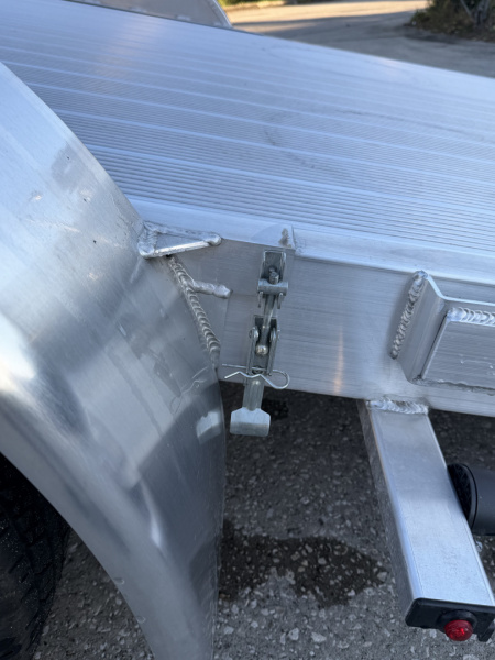 New 2026 H&H Trailers 7k 82x18 Aluminum Speedloader Car Hauler