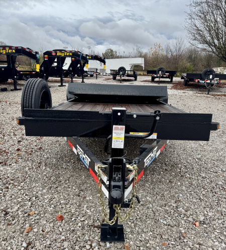 New Top Hat Trailers CT16-83"x 22' 17.5K Tilt Deck w/ 16ply Tires Tilt Trailer