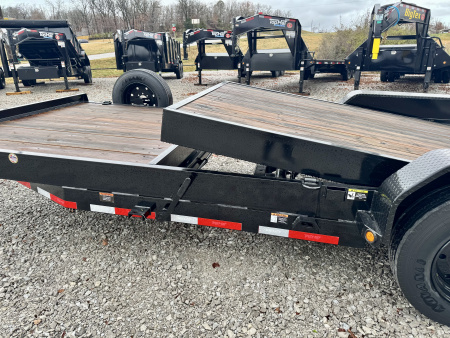 New Top Hat Trailers CT16-83"x 22' 17.5K Tilt Deck w/ 16ply Tires Tilt Trailer