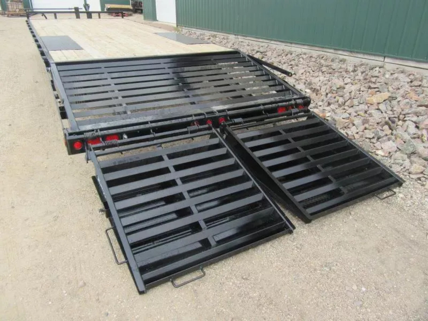 New 2026 24' x 8" 14k PJ I-beam Deckover Trailer