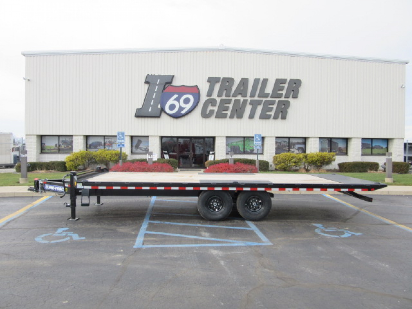 Used 2016 Sure-Trac 8.5 x 22 Deckover Tilt ST10222DOT2A-B-176 Deckover Trailer 15K (DeRated)