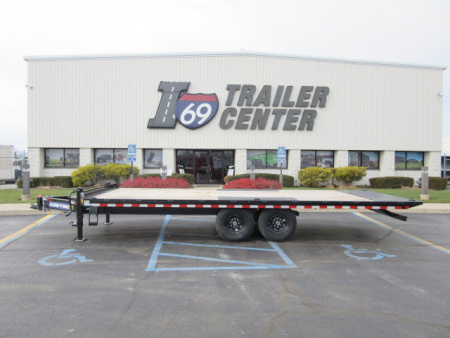 Used 2016 Sure-Trac 8.5 x 22 Deckover Tilt ST10222DOT2A-B-176 Deckover Trailer 15K (DeRated)
