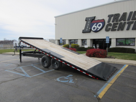 Used 2016 Sure-Trac 8.5 x 22 Deckover Tilt ST10222DOT2A-B-176 Deckover Trailer 15K (DeRated)