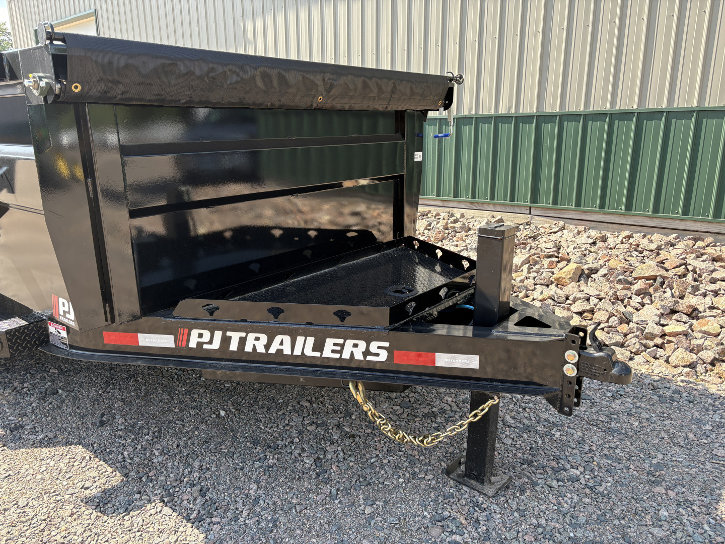 New 2026 16' x 83" PJ Triple Axle High Side Dump Trailer