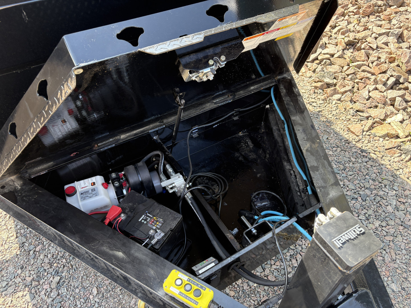 New 2026 16' x 83" PJ Triple Axle High Side Dump Trailer