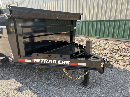 New 2026 16' x 83" PJ Triple Axle High Side Dump Trailer