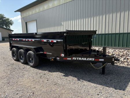 New 2026 16' x 83  PJ Triple Axle High Side Dump Trailer