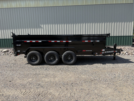 New 2026 16' x 83" PJ Triple Axle High Side Dump Trailer