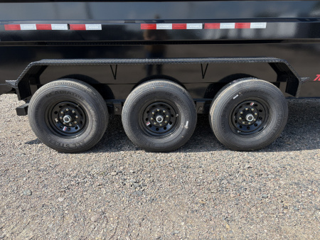 New 2026 16' x 83" PJ Triple Axle High Side Dump Trailer