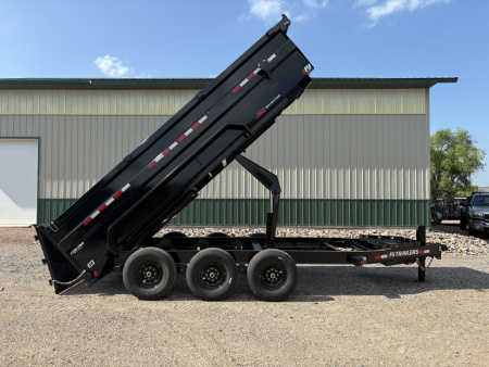 New 2026 16' x 83" PJ Triple Axle High Side Dump Trailer