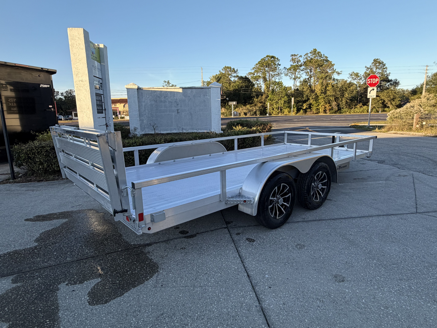 New 2026 H&H Trailers 7K 82X16 Aluminum Utility Trailer