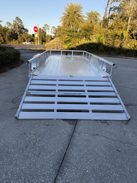 New 2026 H&H Trailers 7K 82X16 Aluminum Utility Trailer