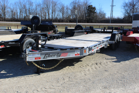 New 2025 Liberty LT 20' Equipment Gravity Tilt Trailer
