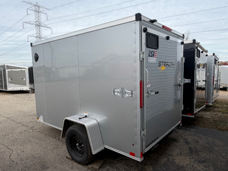 New 2026 6 x 10 Stealth Enclosed Trailer with Ramp