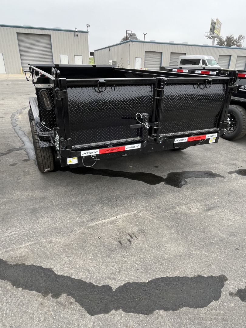 New 2026 Horizon Trailers HZ612X77X2BP5.2K Dump Trailer