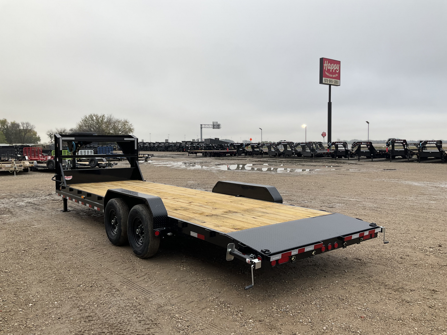 New 2026 PJ 83"x24' Gooseneck Channel Equipment Trailer – CC