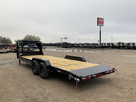 New 2026 PJ 83"x24' Gooseneck Channel Equipment Trailer – CC