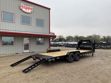 New 2026 PJ 83"x24' Gooseneck Channel Equipment Trailer – CC