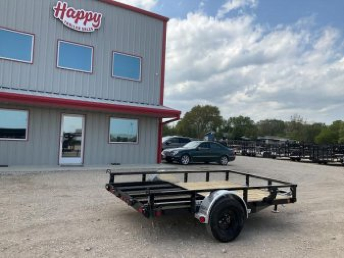 New 2026 PJ 77"x10' Single Axle Utility Trailer - U7