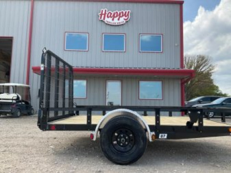 New 2026 PJ 77"x10' Single Axle Utility Trailer - U7
