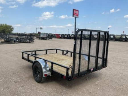 New 2026 PJ 77"x10' Single Axle Utility Trailer - U7