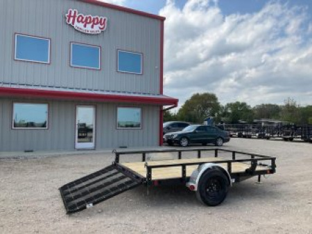 New 2026 PJ 77"x10' Single Axle Utility Trailer - U7