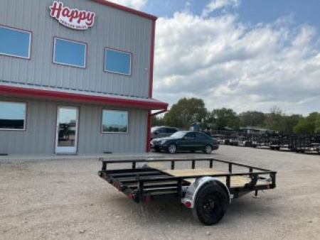 New 2026 PJ 77"x10' Single Axle Utility Trailer - U7