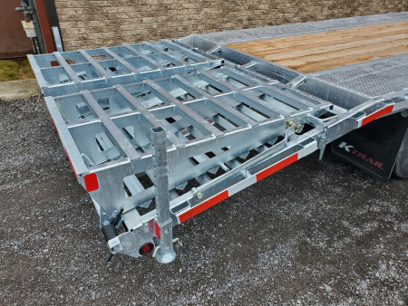New 2025 K-TRAIL 35 + 5 30K Gooseneck Equipment Trailer