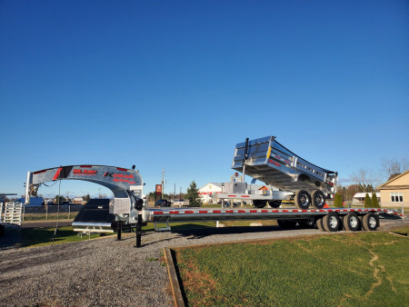 New 2025 K-TRAIL 35 + 5 30K Gooseneck Equipment Trailer