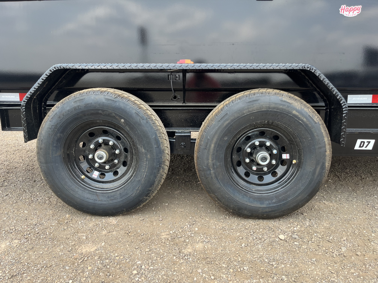 New 2026 PJ 83"x14' BP Tandem Axle Dump w/ 24" Sides – D7