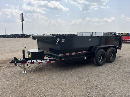 New 2026 PJ 83"x14' BP Tandem Axle Dump w/ 24" Sides – D7