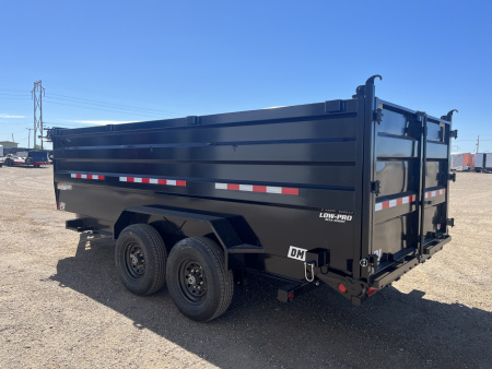 New 2026 PJ 83"x16' BP Tandem Axle Low Pro High Side Dump w/ 48" Sides – DM