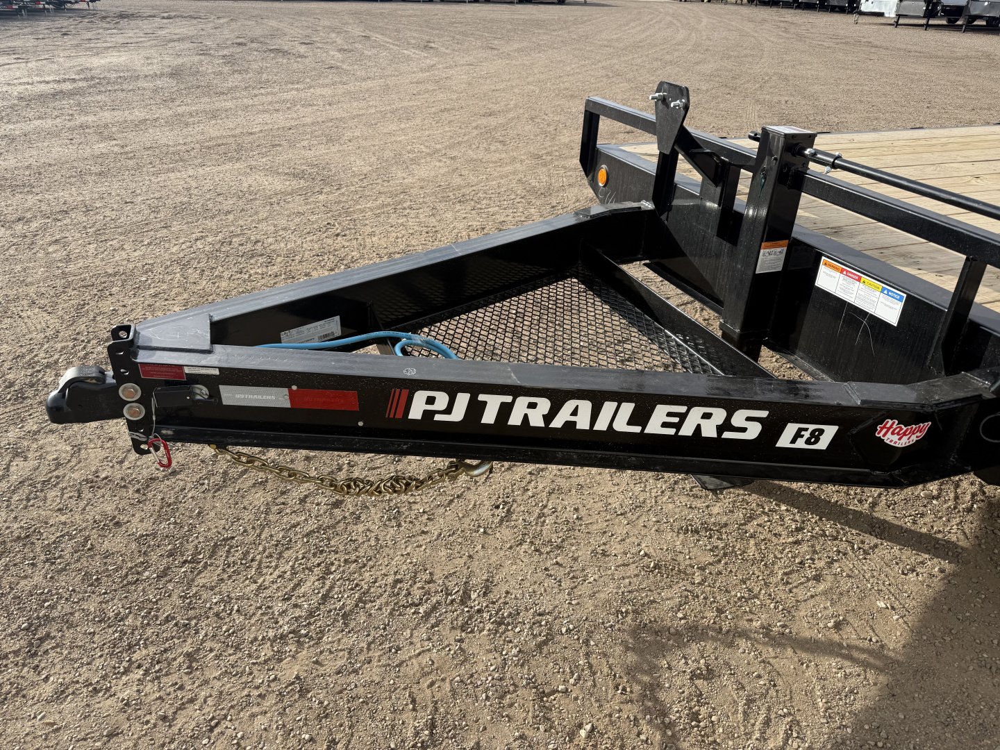 New 2026 PJ 102"x20' BP 8" I-Beam Deckover Trailer – F8