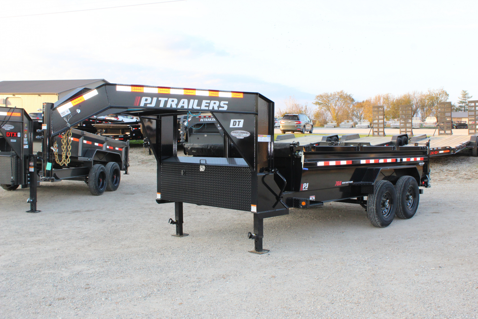 New 2026 PJ TRAILERS 83" x 14' DT Dump Trailer