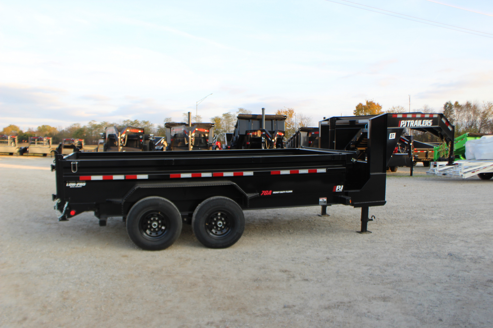 New 2026 PJ TRAILERS 83" x 14' DT Dump Trailer