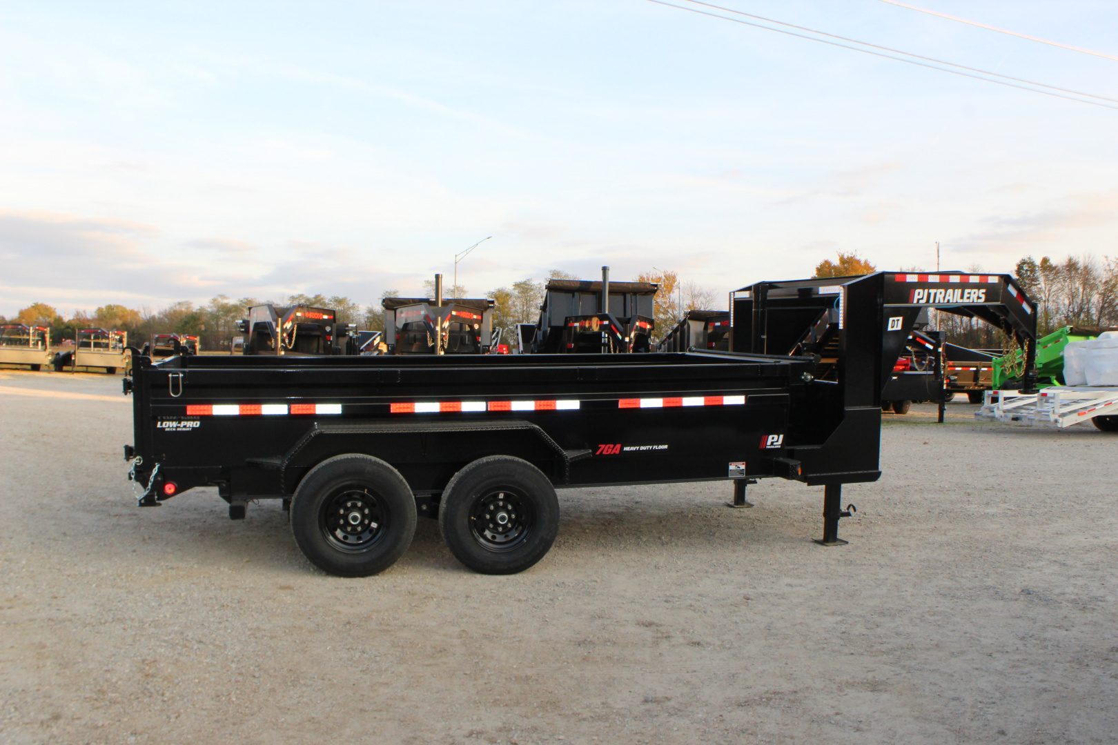 New 2026 PJ TRAILERS 83" x 14' DT Dump Trailer