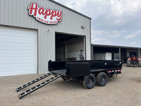 New 2026 PJ 83"x14' BP Tandem Axle Dump w/ 24" Sides – D7