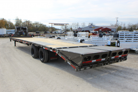 New 2026 MAXX-D LHX 34' 40k Gooseneck Flatbed Trailer
